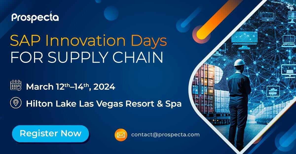 Prospecta Presents SAP Innovation Days